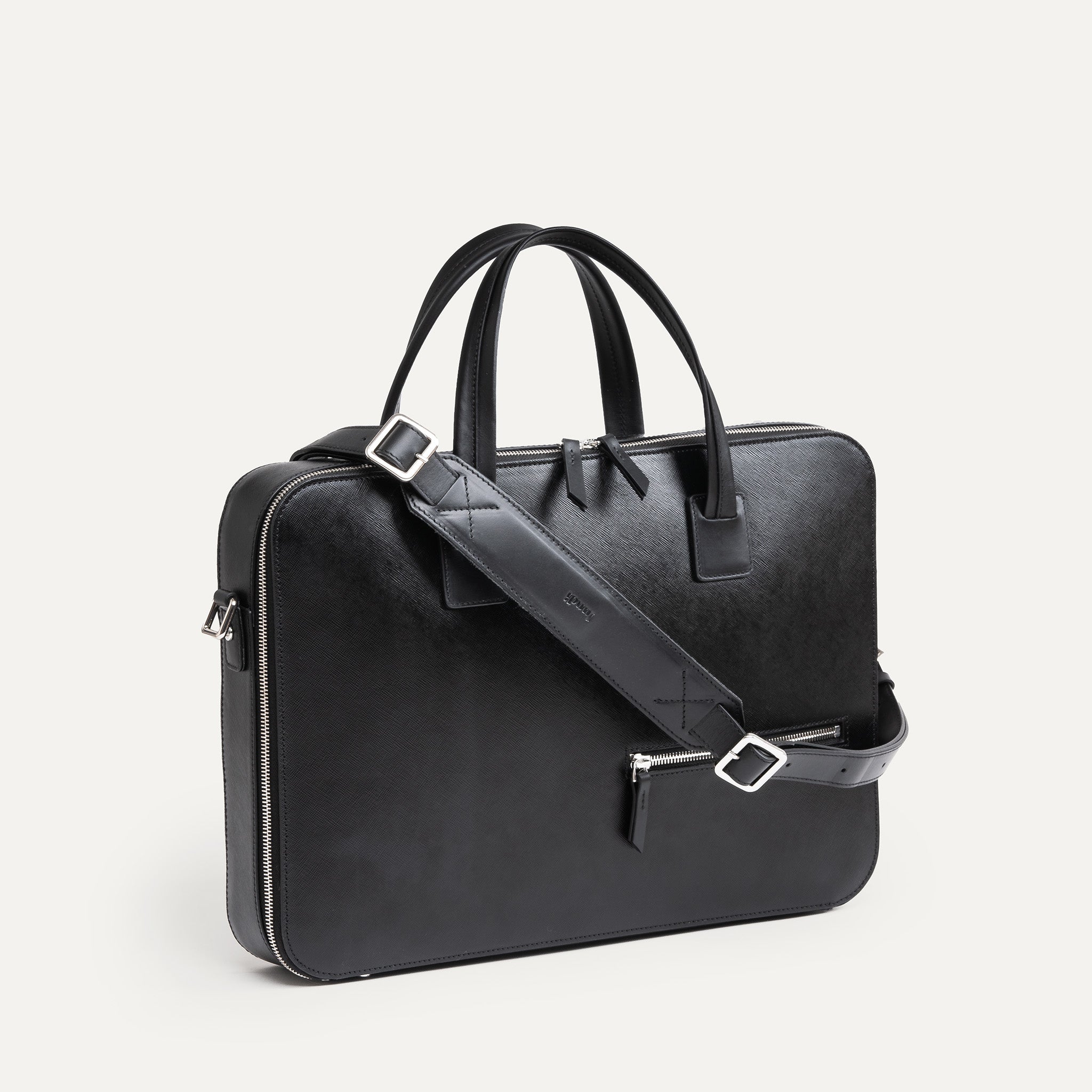 Saffiano leather laptop bag sale