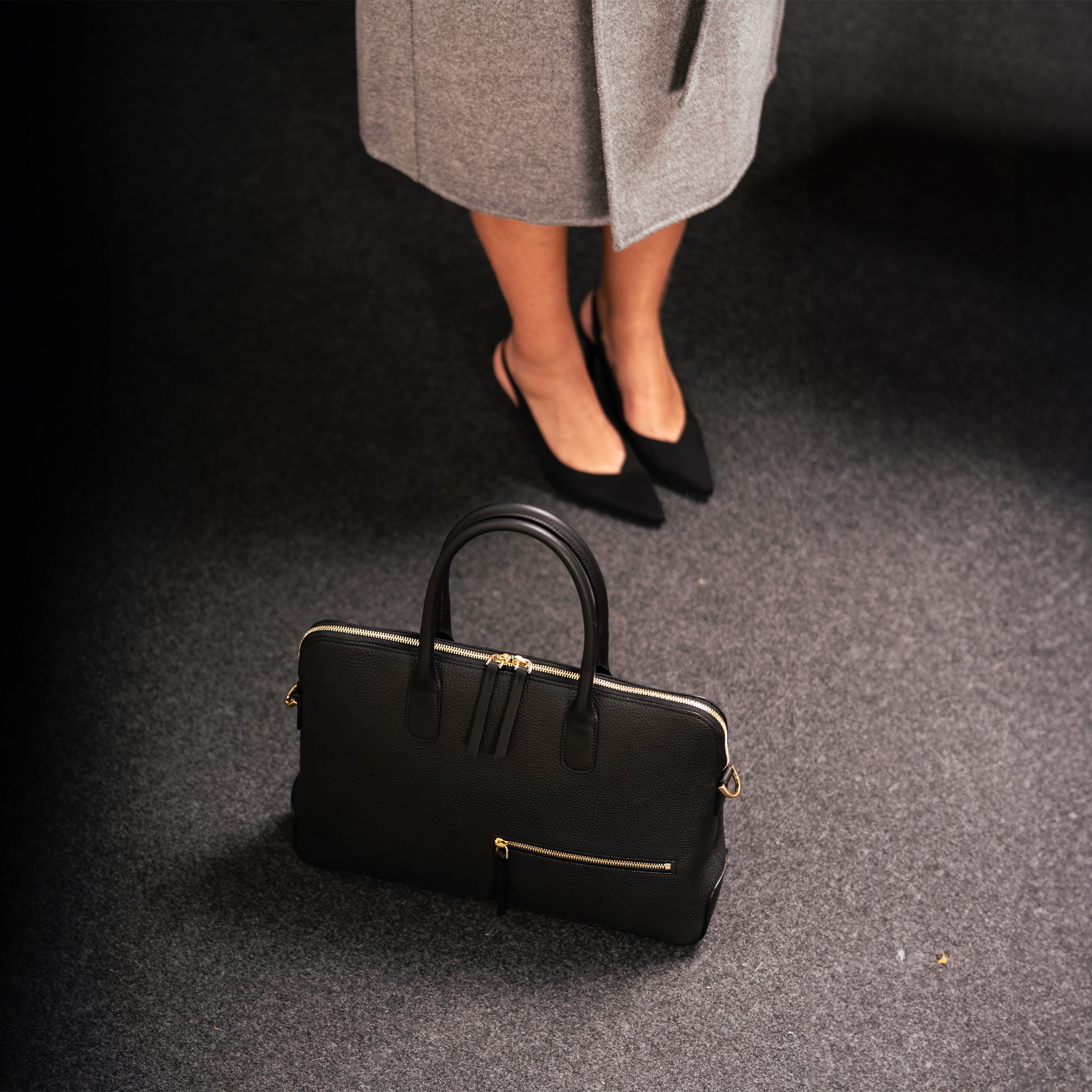 Sac porte document cuir femme discount