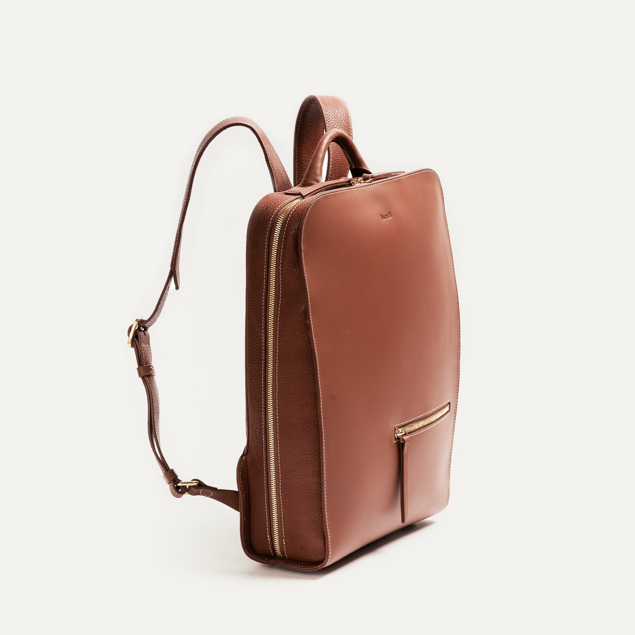 Women s leather computer backpack CHIARA lundi