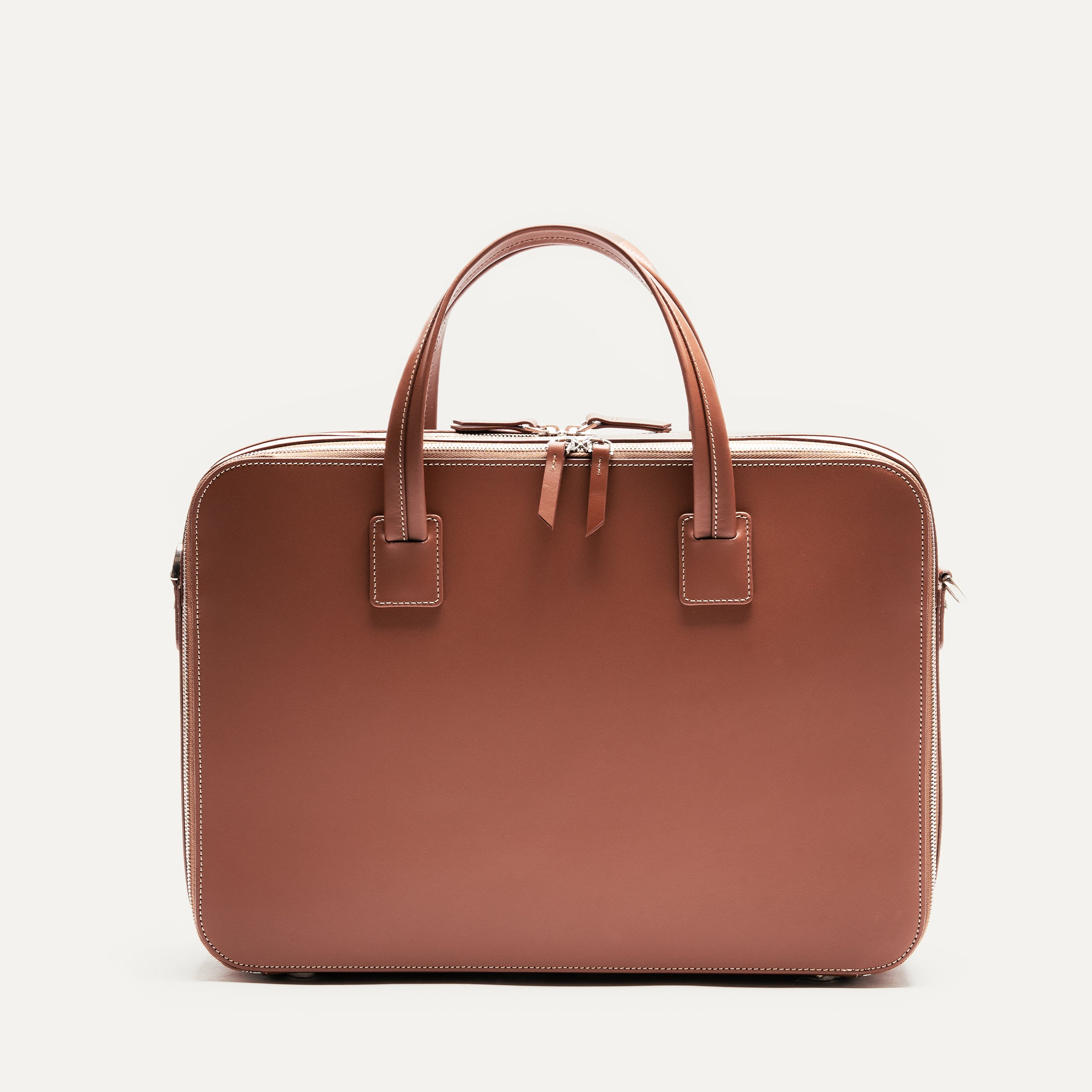 Cognac leather bag best sale